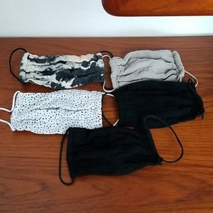 Set of cotton masks by Kitsch